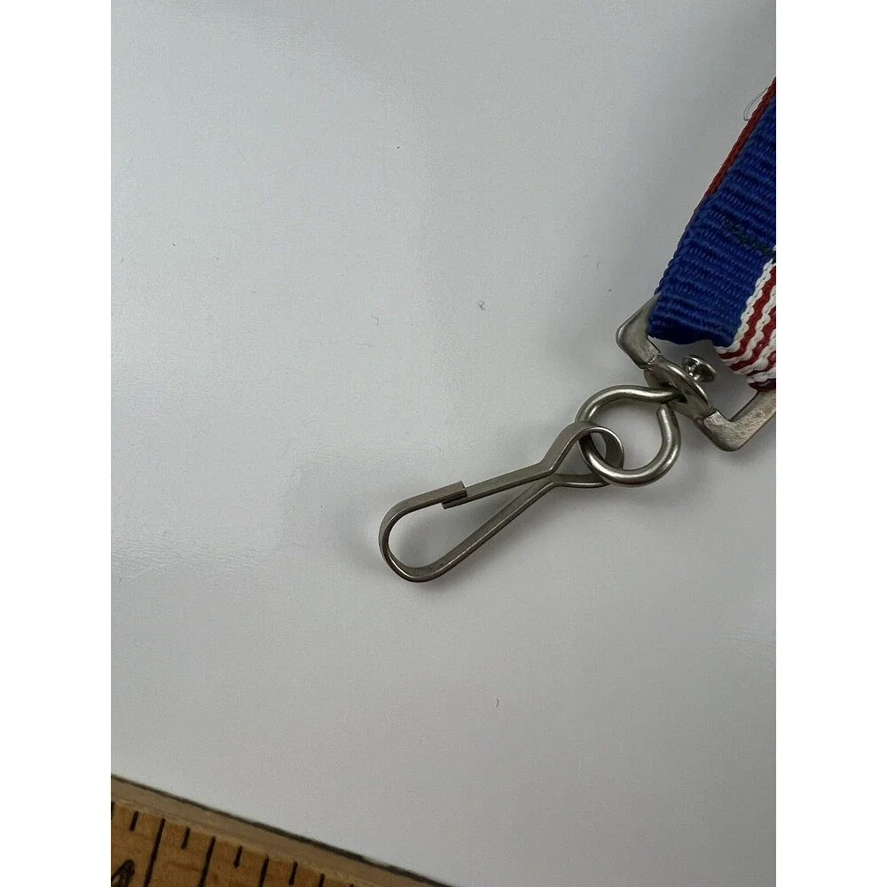 Embroidered Stitched United States Of America Patriotic Stars & Stripes Lanyard
